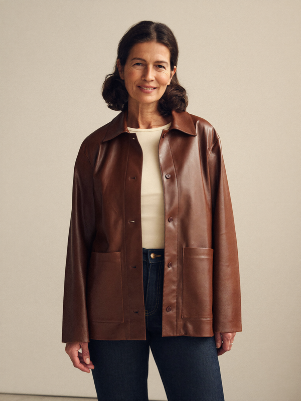 Lederjacke