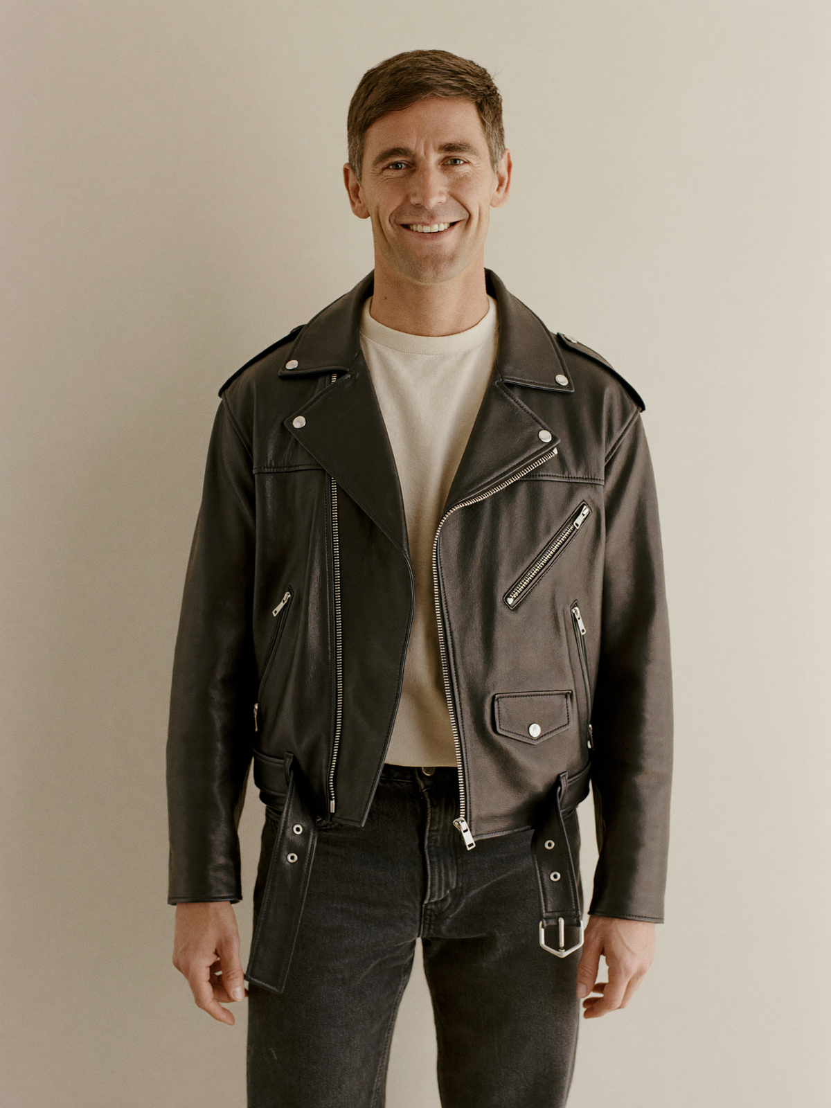 Bikerjacke (Herren)