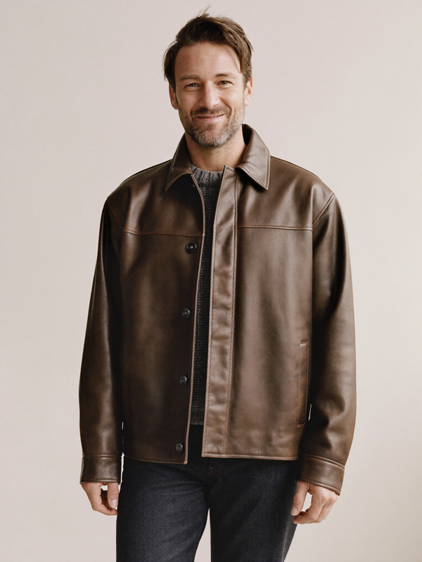Lederjacke