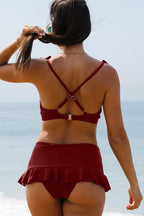 Ocean Chic - Bikini-Set mit gerafftem Design für das Schwimmen