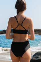 Ocean Chic - Niedliches Bikini-Set mit Netzdruck