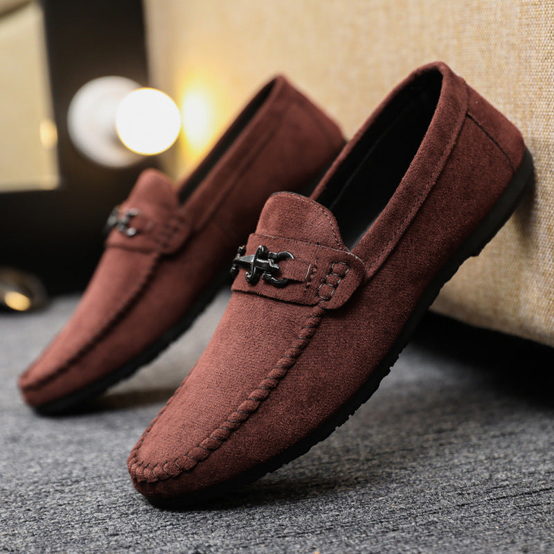 Formelle Herren-Slipper aus Wildleder - Johan