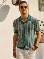 Liam - Gestreiftes Vintage-Hemd