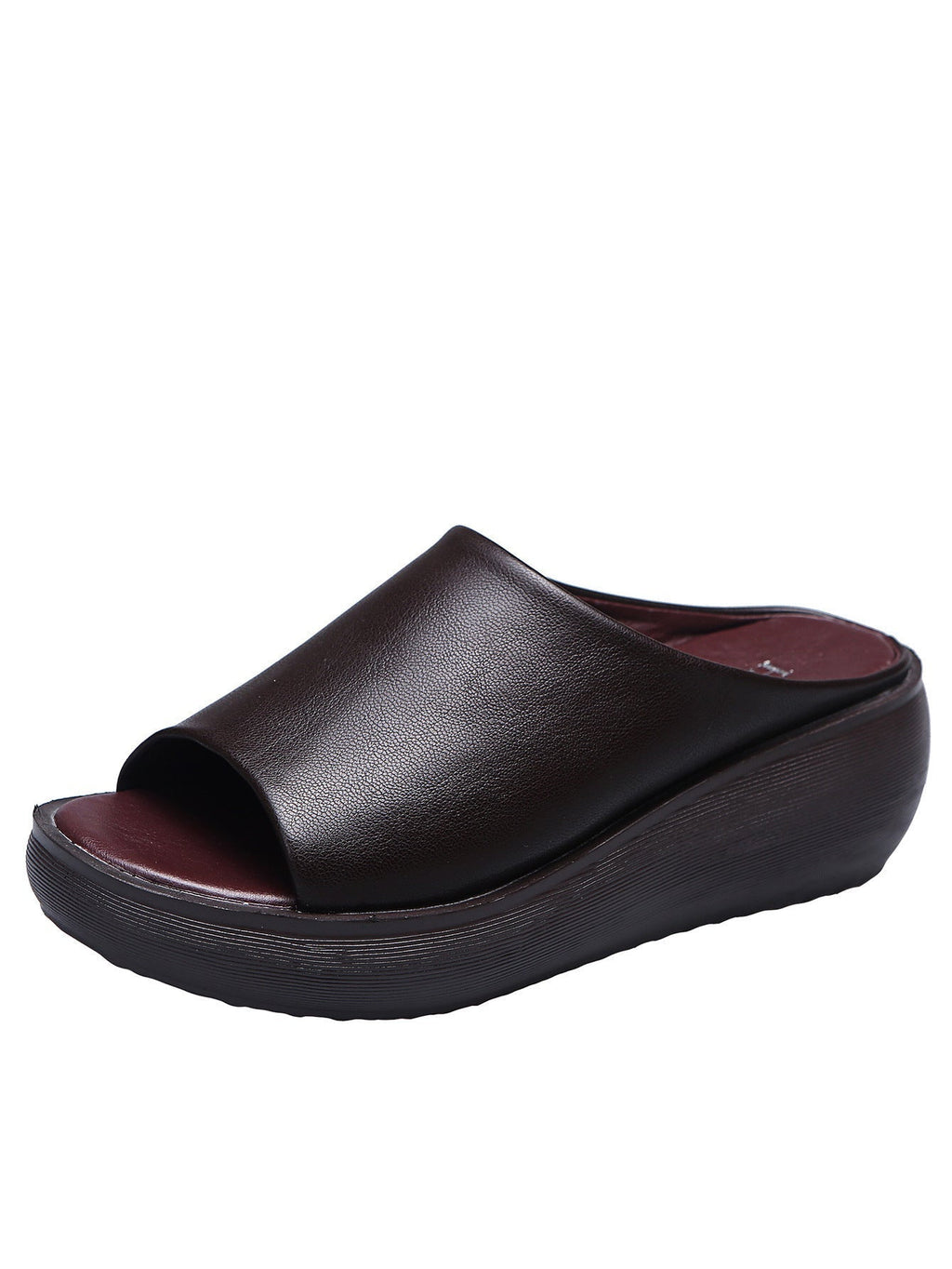 Offene Plateausandalen für Frauen - Clarissa