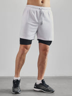 Evolution 2-in-1 Mesh Shorts mit Innenfutter