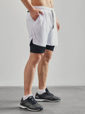Evolution 2-in-1 Mesh Shorts mit Innenfutter