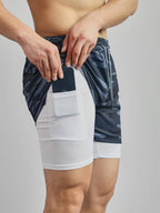 Evolution 2-in-1 Mesh Shorts mit Innenfutter