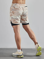 Evolution 2-in-1 Mesh Shorts mit Innenfutter