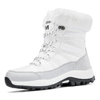 Gepolsterte Winterstiefel mit Warmfutter - Enna