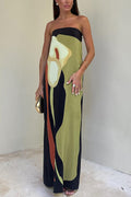 Semma - Off-Shoulder-Maxi mit Blumendruck