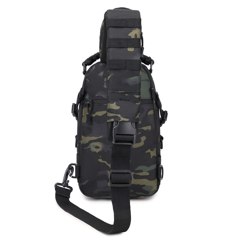 Funktionelle Umhängetasche für Männer in technischem Camouflage - Nicolas