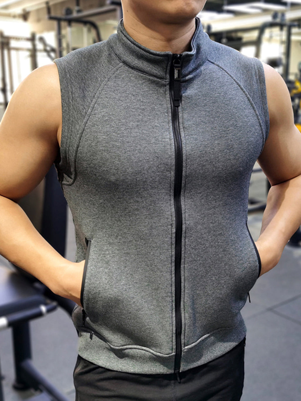 WorkoutFit Fleece-Weste
