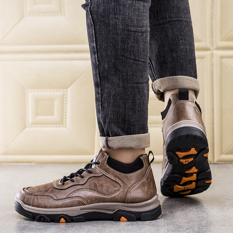 Herren-Winterpantoffeln mit flauschigem Futter - Darel
