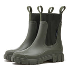 Wasserdichte Damen-Regenstiefel mit funktioneller Sohlenerhöhung - Elske