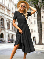 Elda - Langes Freizeitkleid für Frauen in verschiedenen Farben