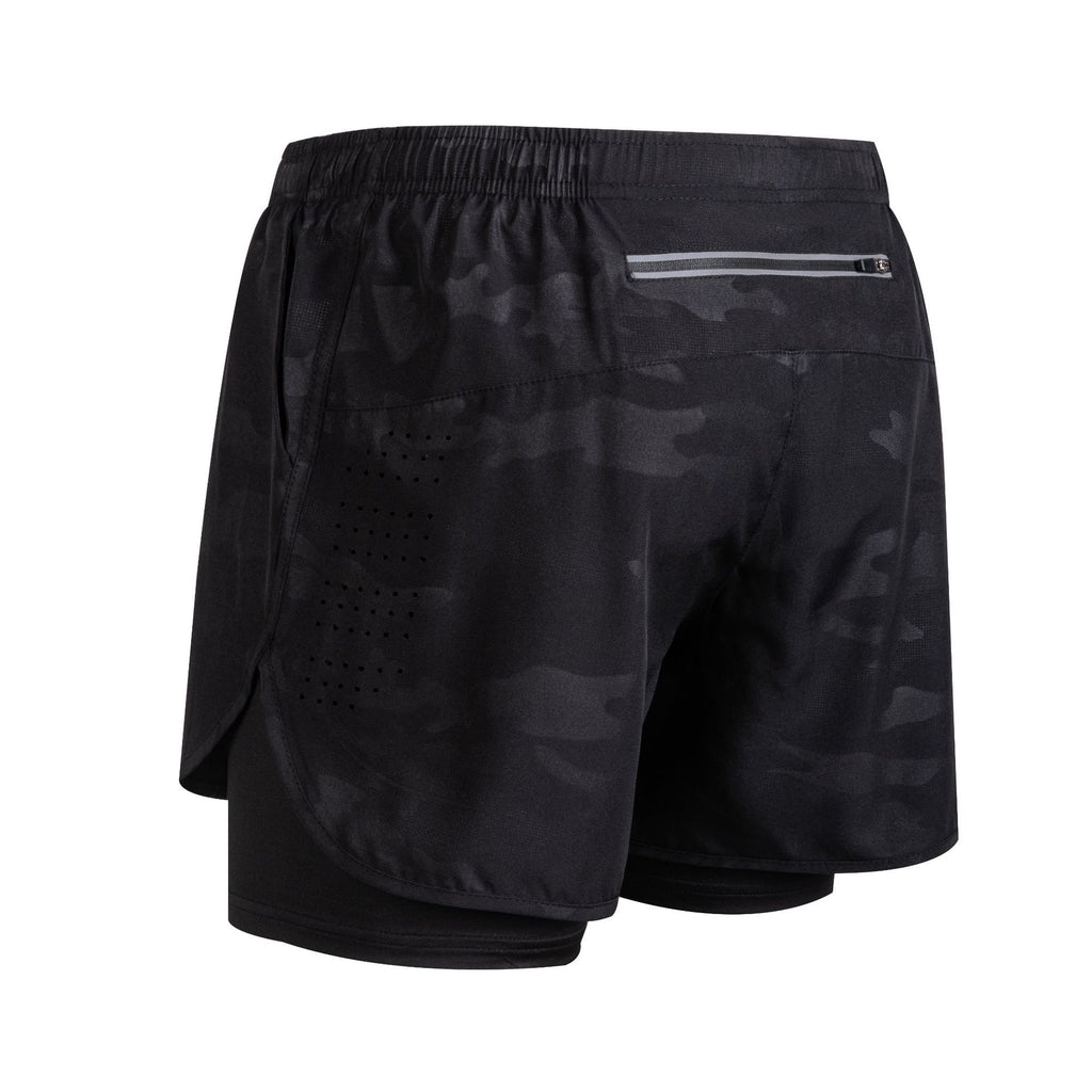 Dry Fit Sportshorts mit doppelter Innenschicht - Bjarn