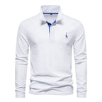 Langärmeliges Herren-Poloshirt - Dario