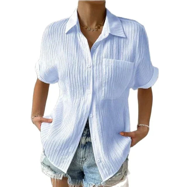 Leanna -  Schöne Bluse für den Frühling/Sommer