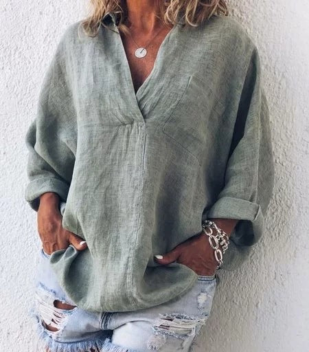 BLAIRE - MODISCH TRENDIGE IBIZA BLUSE