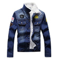 Herren Jeansjacke mit gefüttertem geradem Schnitt - Darnel