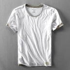 Herren Sommer Rundhals T-Shirt – Lässig