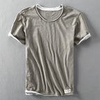 Herren Sommer Rundhals T-Shirt – Lässig