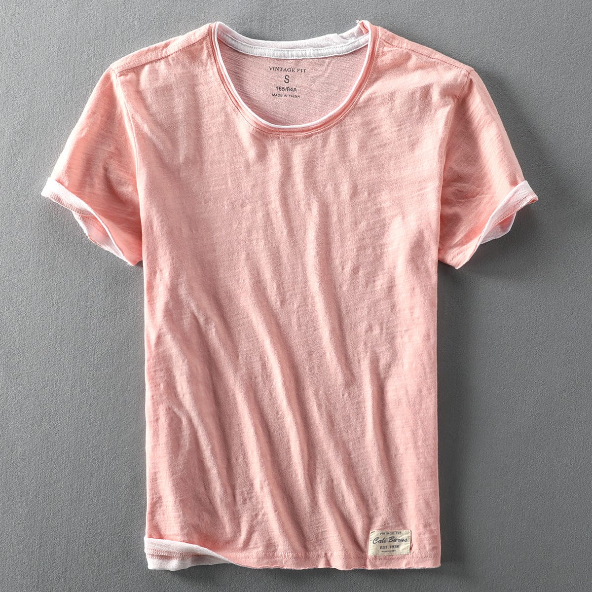 Herren Sommer Rundhals T-Shirt – Lässig