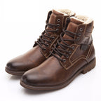 Winterstiefel mit Ledereffekt für Herren - Darsen