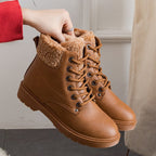 Damen Freizeitstiefel mit Warmfutter und Schnürsenkeln - Selene