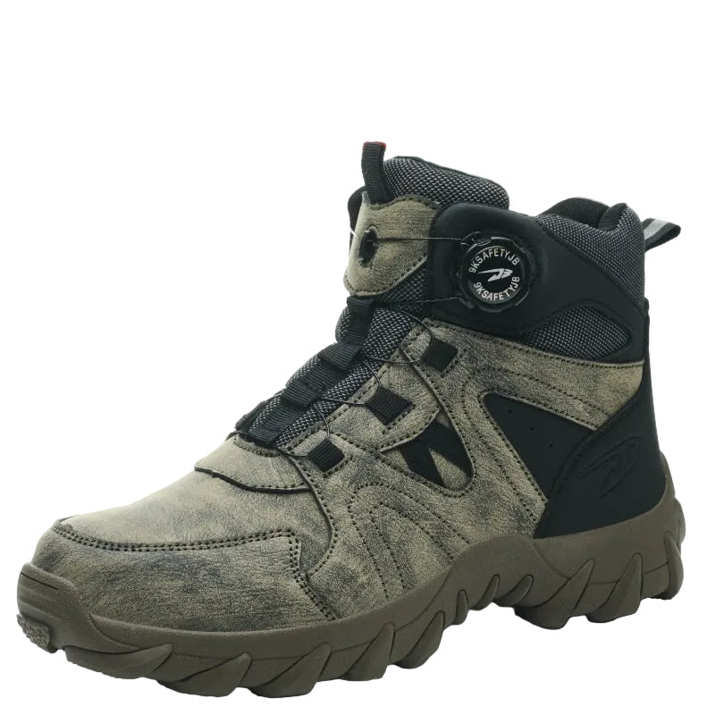 Herren Outdoor-Stiefel mit halbhohem Schnitt und rutschfester Sohle - Arved