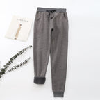 Damenhose mit Samteffekt innen - Lureta