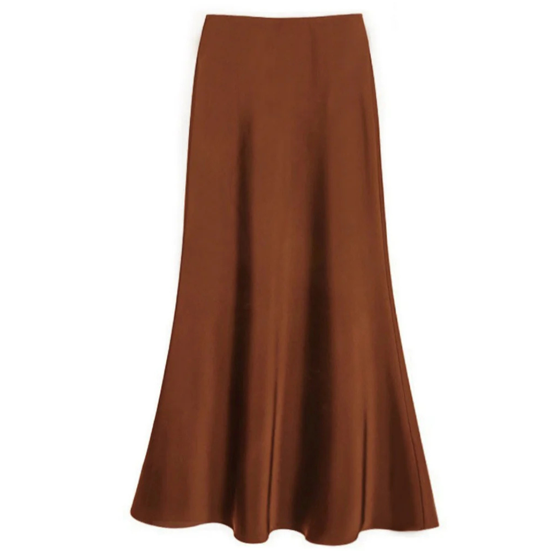 A-Linien Sommerrock für Damen – hohe Taille, leicht & bequem