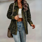 Toos - Schicke Jacke mit Leopardenmuster für Frauen