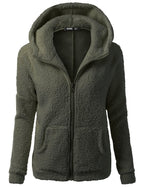 Fleecejacke mit Kapuze - Rachel