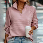 Elise - Eleganter Pullover mit V-Ausschnitt für Frauen