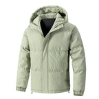 Herren Winter Steppjacke mit Kapuze - Auren