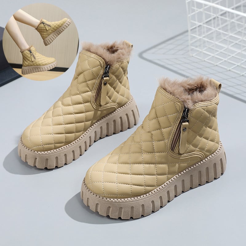 Gepolsterte Damenstiefelette mit Schutzeffekt - Linsara