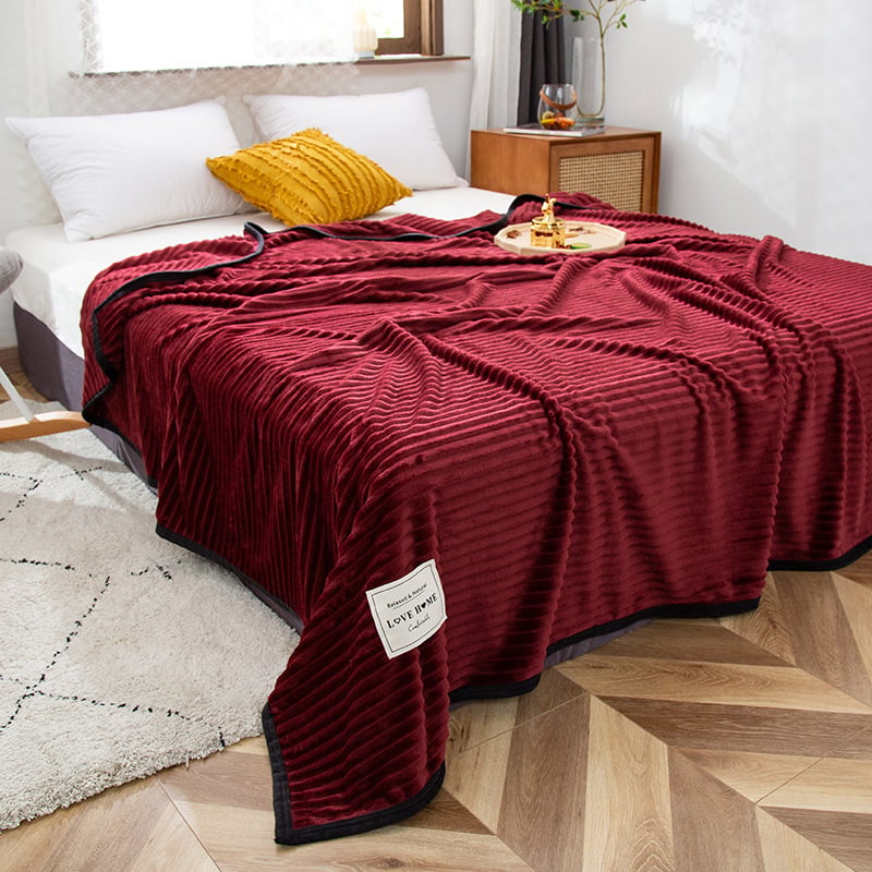 Winterdecke mit Samteffekt