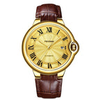 Elegante Herrenuhr mit römischen Ziffern