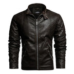 Herren Bikerjacke mit Reißverschluss - Bravik