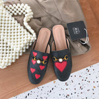 Damen Mokassins mit dekorativen Details - Bennoit