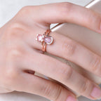 Ring mit Katzenkristall für Frauen - Liora