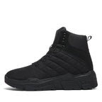 Herren-Winterstiefel im Militärstil mit robusten Sohlen - Magnus