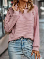 Elise - Eleganter Pullover mit V-Ausschnitt für Frauen