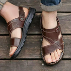 Thomas - Orthopädische Herren-Sandalen aus Leder