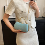 Abendtasche für Damen mit glänzenden Details und schmuckvollem Griff - Dhalia