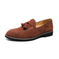 Herren-Slipper in Wildlederoptik mit Quasten - Marven