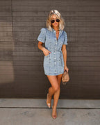 Paige - Trendiges Denim-Kleid für Frauen