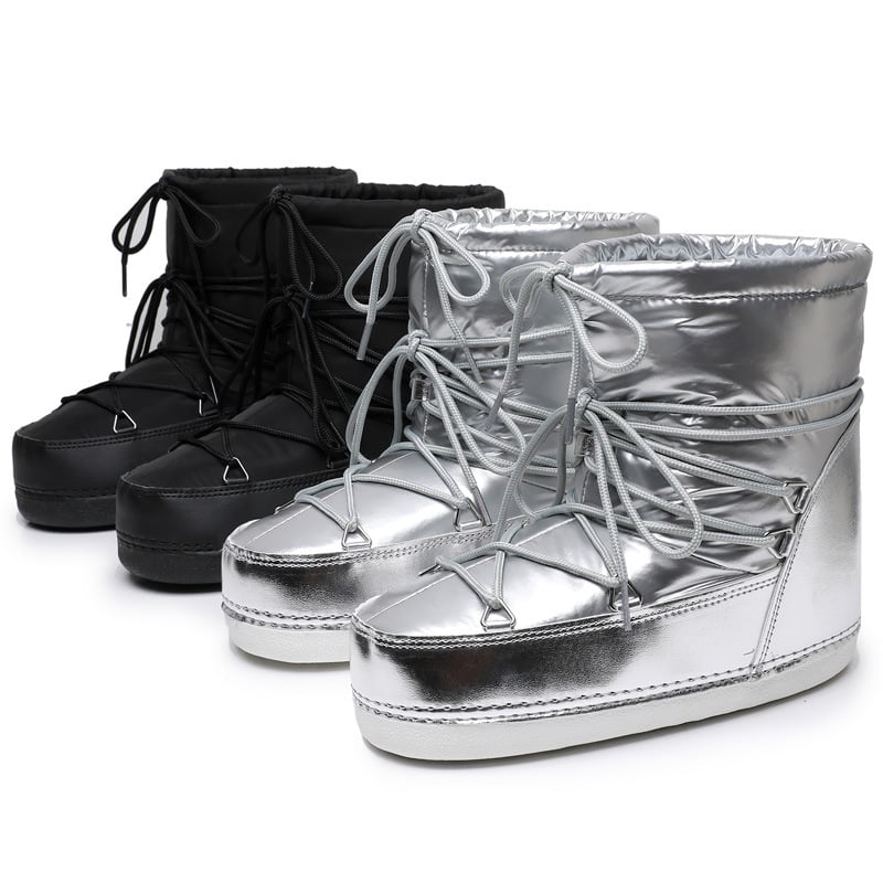 Wasserdichte, gepolsterte Schneestiefel für Damen - Kolesa