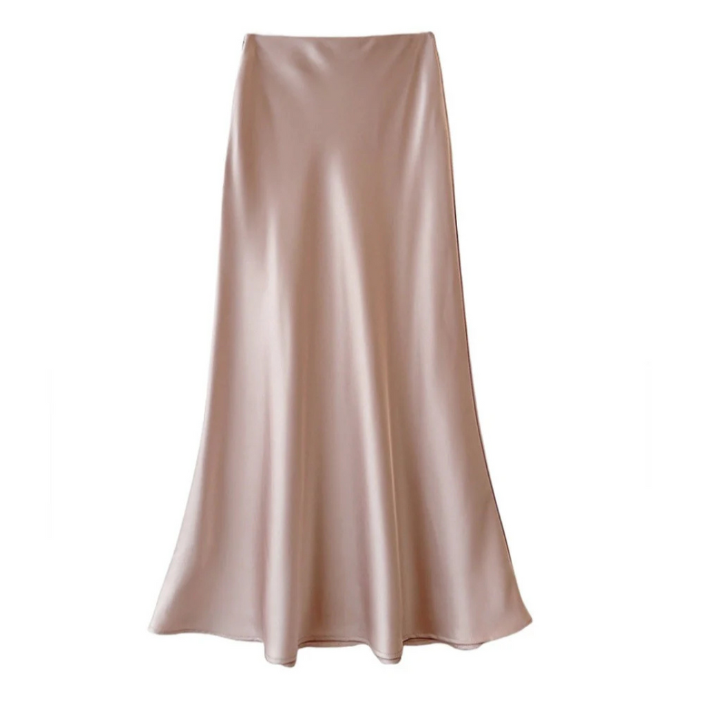 A-Linien Sommerrock für Damen – hohe Taille, leicht & bequem